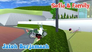 SOFIA & FAMILY | JATOH BERJAMAAH! | SAKURA SCHOOL SIMULATOR