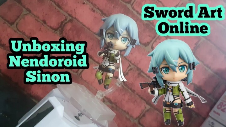 Unboxing Nendoroid Sinon 452 Review | Sword Art Online (indonesia)