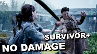 The Last of Us 2 - "SCARS" Ellie Aggressive Gameplay (Survivor+ / No Damage)