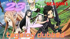 Sword Art Online season 1 episode 23 Tagalog Dubbed