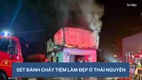 Sét đánh cháy tiệm làm đẹp ở Thái Nguyên I Viettimes