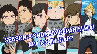 Kapan Fire Force / Enen no Shoboutai Season 3 Rilis ? Prediksi Rilis dan tanggal tayang