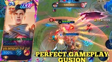 gusion savage!! perfect gameplay gusion