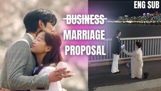 A Business Proposal: Cha Seong-hun & Kang Tae‑moo PROPOSED? Marriage Proposal SCENE ❤️ (ENG SUB)