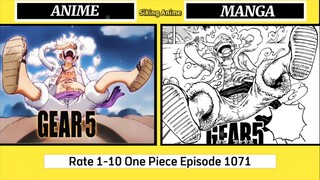 ANIME VS MANGA EPISODE BANGKITNYA GEAR 5 LUFFY