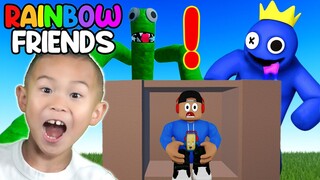 Roblox Rainbow Friends 🌈 Escaping the Facility for the First Time!
