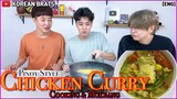 [COOK] Korean guys try to cook Filipino style Chicken Curry #109 (ENG SUB)