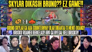 SKYLAR DIKASIH BRUNO?? 11 MENIT KELAR!! REAKSI STREAMER RRQ HOSHI VS BURMESE GHOULS GAMES OF FUTURE