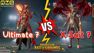 Pubg 📲 New X-Suit 7 VS Ultimate Suit ชุดไหนสวยกว่ากัน😱