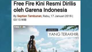 SIAPA YANG DAPAT NOTIFIKASI INI KETIKA FREE FIRE DI RILIS DULU ?