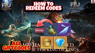 MU Origin 3 Asia All 3 Giftcode - How to Redeem Code // MU Origin 3 SEA Free Code
