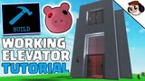 How to Build a REAL WORKING Elevator in Piggy Build Mode (NEW UPDATE)🛠️