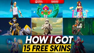 HOW I GOT KIMMY STARTOOPER & 14 FREE SKIN FROM THE STARWARS & BOUNTY HUNTER EVENT WITH BONUS TOKEN