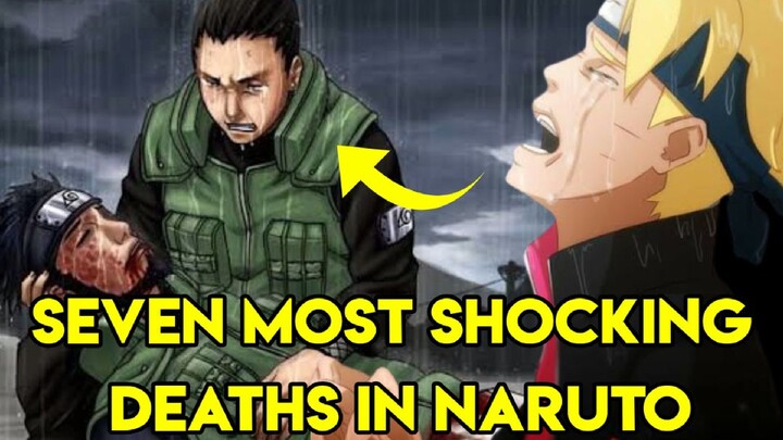SEVEN MOST SHOCKING DEATH IN NARUTO | TAGALOG EXPLAIN