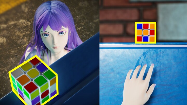 [อนิเมะ 3D] สาวน้อยผู้แก้เกมรูบิกปริศนาได้