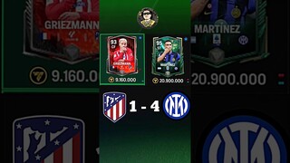 ALTLETICO MADRID VS INTER MILAN IN FC MOBILE 24 #fcmobile #fifa  #football #fc24 #fcmobile24 #fifa