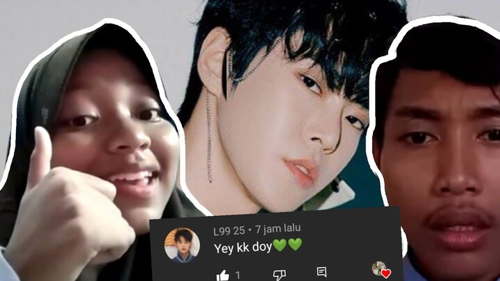 NCT Doyoung Main OmeTV!! Reaksi orang Indonesia Ketemu Doyoung di omeTV