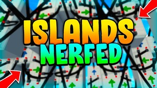 Electricity UPDATE* Nerfed!! in Roblox Islands (Skyblock)