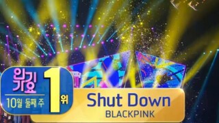 'Shut Down' wins nine titles! This week's Inkigayo No. 1: BLACKPINK-Shut Down