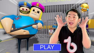 Two heads Barry Prison run sa (ROBLOX) dalawang ulo na Barry!