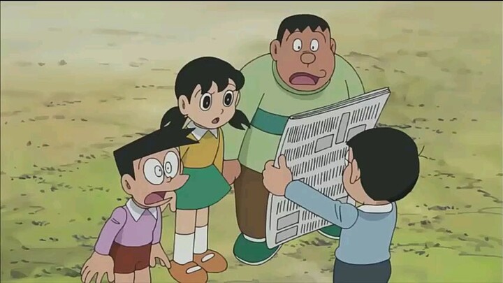 Doraemon tagalog dub ep 8 (Nadiskubreng bakas ng paa ng dinosaur) full episode