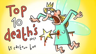 Top 10 DEATHS part 3 | The BEST of Cartoon Box | by FRAME ORDER | Funny Dark Cartoon Compilation