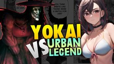 Yokai Dandadan VS Urban Legend