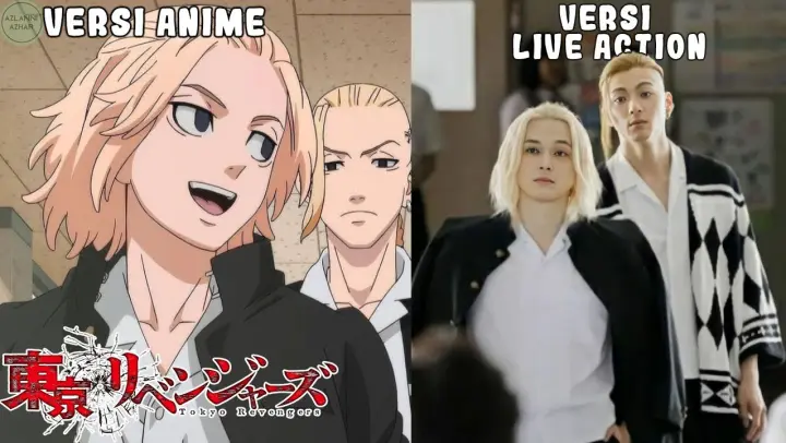 Perbandingan Anime vs Live Action [TOKYO REVENGERS]