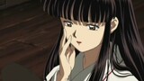 The only time Kikyo put on makeup was to meet InuYasha. She was happy at that time