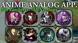 [Old] Anime Analog [Mobile Legends Anime Analog] Anime Controller No Ban, No Zarchiver.