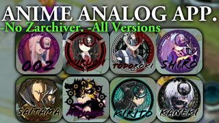 [Old] Anime Analog [Mobile Legends Anime Analog] Anime Controller No Ban, No Zarchiver.