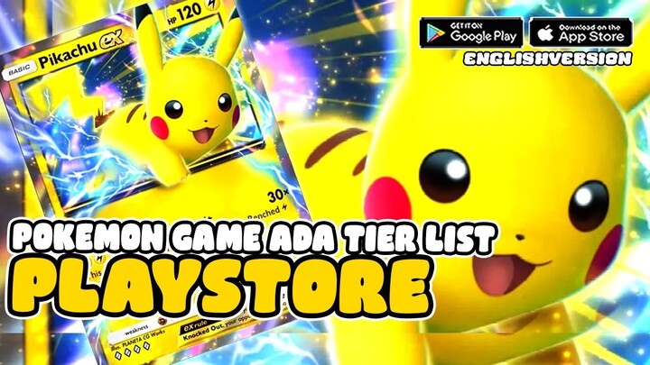 GLOBAL! REVIEW POKEMON PLAYSTORE Guide TIER LIST! Size 1GB Review Gameplay Pokémon TCG Pocket