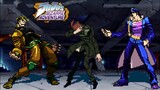 DIO and Jotaro Tag Team Touch of Death Combo