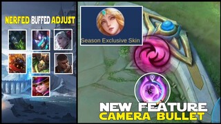 UPCOMING UPDATES | HUGE ALPHA BUFF | RAFAELA SEASON SKIN | REVAMPED ARGUS NERF MOBILE LEGENDS NEWS!