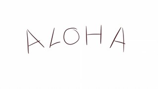 【AK Liu Zhang/Aloha】Sand Sculpture Handwriting