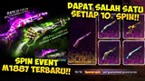 1 EVENT 5 SKIN SG2!! Spin Event M1887 Terbaru, 10× Spin Pasti Dapat 1 Skin Coy