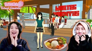 Reaksi Ani Nurhayani & Seven To Six ADA WARTEG DI KOTA SAKURA | Sakura School Simulator Indonesia