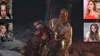 [Foreign anchors playing God of War 4] Kui Ye's reaction to killing Hercules Manny