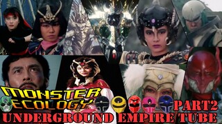 [Monster Ecology]Hikari Sentai Maskmanสัตว์ประหลาด:Underground Empire Tube part2 All Clan and  Zeba