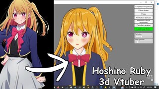 Hoshino Ruby Menjadi Vtuber 3d