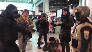 [7.3 Ideal Township Comic Con] Khi một người điều khiển Rainbow Six trong tác phẩm điêu khắc cát tại