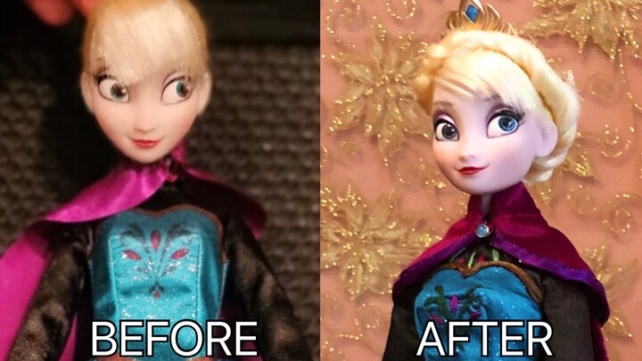 Crowned Elsa Doll ได้รับการแปลงโฉม! ทำให้ Arendelle รวยอีกครั้ง!