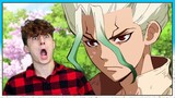 DR. STONE LOOKS AMAZING! Reacting To Dr. Stone「AMV」- Grateful