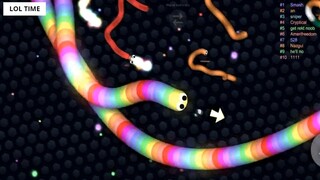 Slither.io A.I. 200,000+ Score Epic Slitherio Gameplay #82- 12