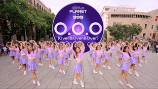 GIRLS PLANET 999主题曲《O.O.O》西班牙33位小姐姐街头超飒翻跳dance cover by  EST 路演kpop in public