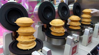 흘리지 않고 먹는 UFO버거! / UFO Burger! that eat without spilling - korean street food