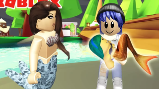 มีลูกเป็นนางเงือกน้อย Roblox Baby mermaid