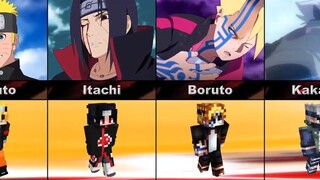 Naruto/Boruto Characters in Minecraft | Skin Pack Naruto MCPE