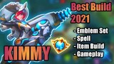 Kimmy Best Build in 2021 | Top 1 Global Kimmy Build | Kimmy Gameplay - Mobile Legends: Bang Bang