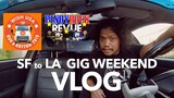 Weekend Gig VLOG: Pinoy Rock Revue San Francisco & Wish USA Fun Run Los Angeles | DJI Osmo Action